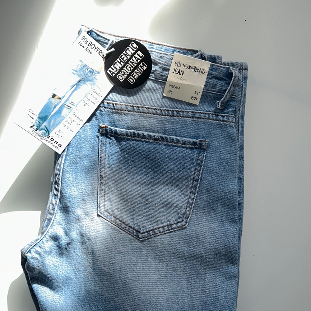 90s Boyfriend Jean Low Rise